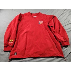 Vtg NASCAR Jeff Gordon #24‎ Dupont Chase Authentics Vented Large Pullover Jacket